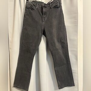 Frame Black Women's Le High Straight Jeans